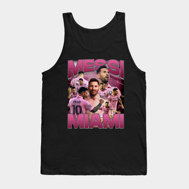 Messi Miami Tank Top by Orang Pea